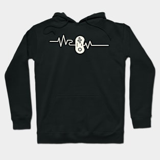 Gaming Heartbeat Controller Pulse Gamer Hoodie